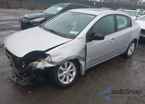 2012 Nissan Sentra 2.0 Sl z USA, uszkodzony, nr VIN 3N1AB6AP6CL763938